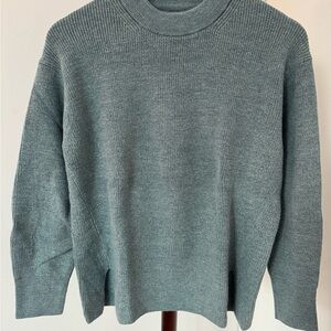 lululemon athletica Women's Blue Crewneck Sweater